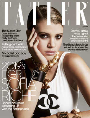 Sofia Richie – Tatler April 2019
