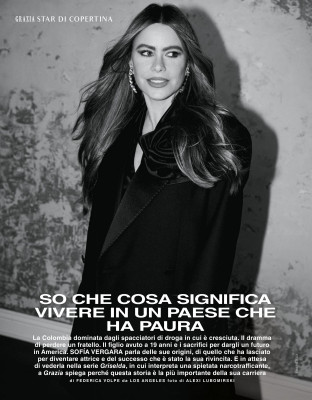 Sofia Vergara for Grazia Magazine Italia 2024 January