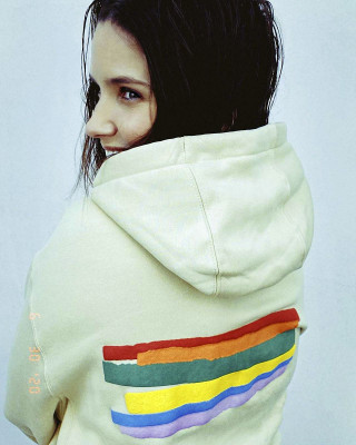 Sophia Bush – Uninterrupted’s Pride Hoodie Photoshoot June 2020