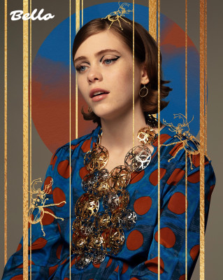 Sophia Lillis by Mike Ruiz for Bello || Winter 2020