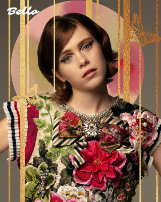 Sophia Lillis by Mike Ruiz for Bello || Winter 2020