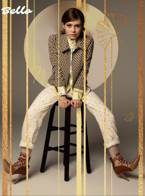 Sophia Lillis by Mike Ruiz for Bello || Winter 2020