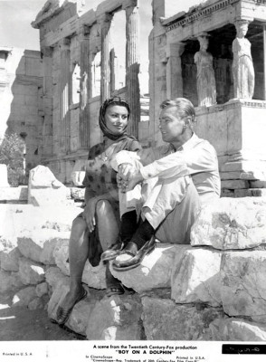 Софи Лорен - Мальчик на дельфине 1957 год