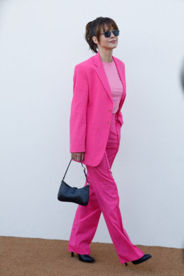 Sophie Marceau at Le Raphia Jacquemus SS 2023 in Le Bourget Paris 12-12-2022