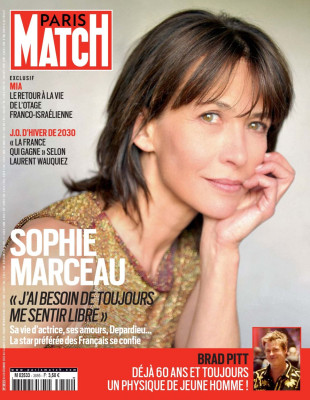 Sophie Marceau – Paris Match, December 2023