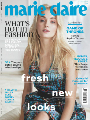  Sophie Turner Marie Claire UK, August 2017
