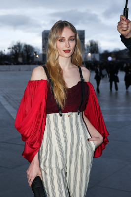 Sophie Turner - LV Womenswear F/W show Paris Fashion Week, March 5, 2024