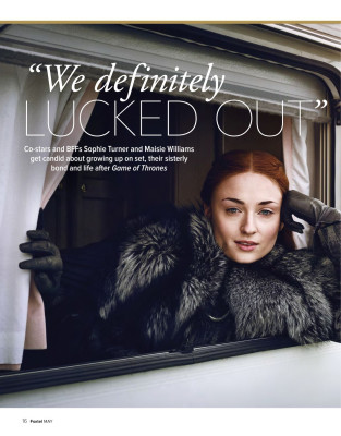 Sophie Turner – THR April 2019 Issue