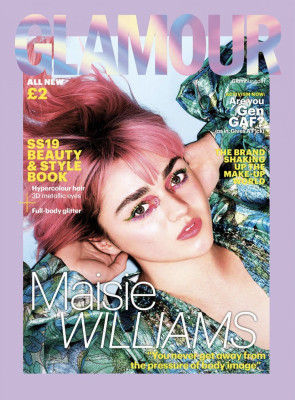 Sophie Turner and Maisie Williams – Glamour UK March 2019