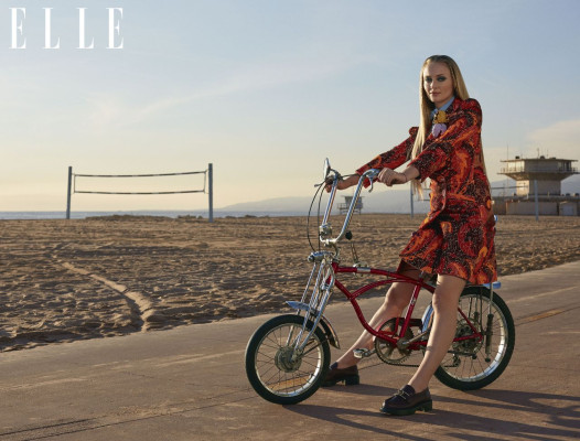Sophie Turner – ELLE Magazine April 2020