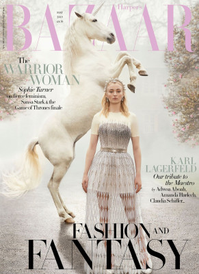 Sophie Turner – Harper’s Bazaar UK May 2019 Cover and Photos