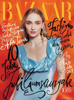 Sophie Turner for Harper’s Bazaar Germany, February 2024