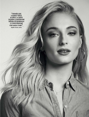 SOPHIE TURNER in Fotogramas Magazine, June 2019