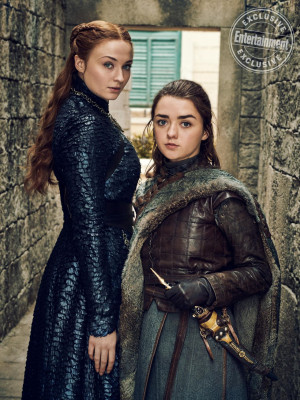 Sophie Turner, Maisie Williams and Emilia Clarke – Entertainment Weekly 05/31/20