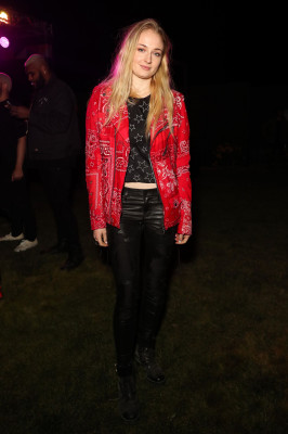 Sophie Turner at Nylon Midnight Garden Party in Palm Springs