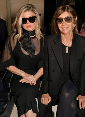 Fergie – Givenchy Fashion Show in Paris, PFW 