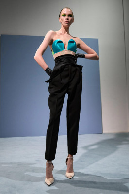 Stella Maxwell for Jean Paul Gaultier SPRING 2023 COUTURE