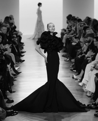Stella Maxwell for Elie Saab Spring 2025 Couture