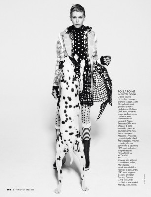 Stella Maxwell for Elle Italia November 2011 by Mark Pillai