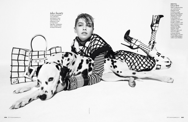 Stella Maxwell ~ Elle Italia November 2011 by Mark Pillai