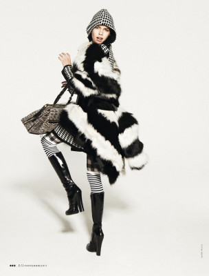 Stella Maxwell for Elle Italia November 2011 by Mark Pillai