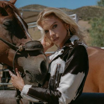 Stella Maxwell for Coût De La Liberté, Fall Winter 2020
