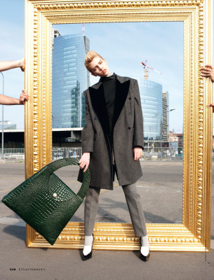 Stella Maxwell ~ Elle Italia October 2011 by Marcelo Krasilcic