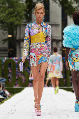 Stella Maxwell - Moschino S/S 2022 Runway Show at NYFW 09/09/2021
