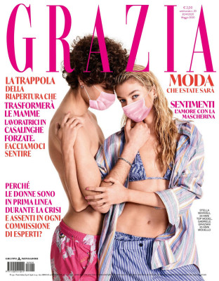 STELLA MAXWELL in Grazia Magazine, Italy April 2020