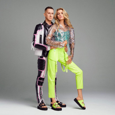 Stella Maxwell – Links up With Jeremy Scott and the Shoe Brand Staccato for the 