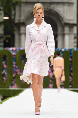 Stella Maxwell - Moschino S/S 2022 Runway Show at NYFW 09/09/2021
