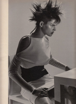 Stella Tennant ~ W Magazine February 2001 by Fabien Baron