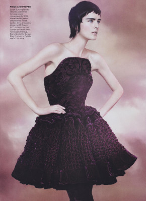 Stella Tennant ~ US Vogue May 2012
