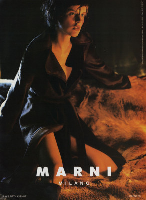 Stella Tennant for Marni Fall/Winter 1997.98 by Mario Testino