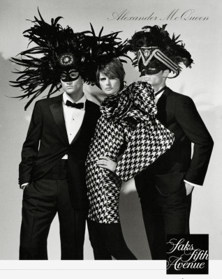 Stella Tennant ~ Saks Fifth Avenue FallWinter 2009.10 by Bruce Weber