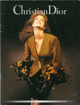 Stephanie Seymour for Christian Dior // 1991