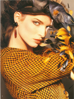 Stephanie Seymour for Christian Dior // 1991