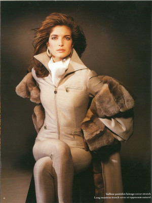 Stephanie Seymour for Christian Dior // 1991