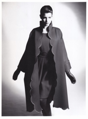 Stephanie Seymour for Perry Ellis 1988 by Sheila Metzner