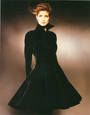 Stephanie Seymour for Christian Dior // 1991