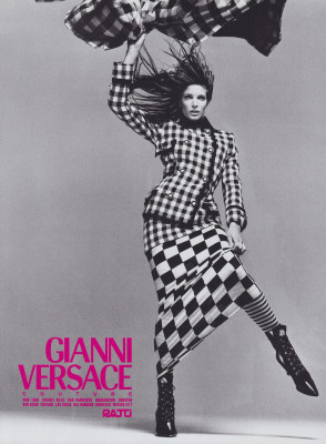 Stephanie Seymour ~ Versace Fall/Winter 1993.94 by Richard Avedon