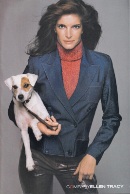 Stephanie Seymour ~ Ellen Tracy fallwinter 2001 by Richard Avedon