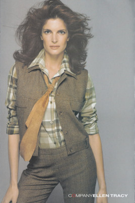 Stephanie Seymour ~ Ellen Tracy fallwinter 2001 by Richard Avedon