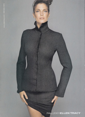 Stephanie Seymour ~ Ellen Tracy fallwinter 2001 by Richard Avedon