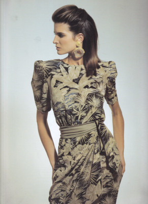 Stephanie Seymour for Escada catalogue spring/summer 1991