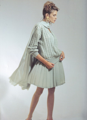 Stephanie Seymour for Escada catalogue spring/summer 1991
