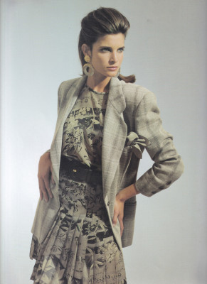 Stephanie Seymour for Escada catalogue spring/summer 1991