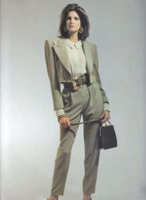 Stephanie Seymour for Escada catalogue spring/summer 1991