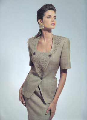 Stephanie Seymour for Escada catalogue spring/summer 1991