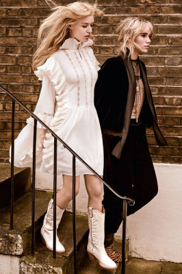 Georgia May Jagger and Suki Waterhouse – Twinset’s Fall-Winter 2018 Campaign